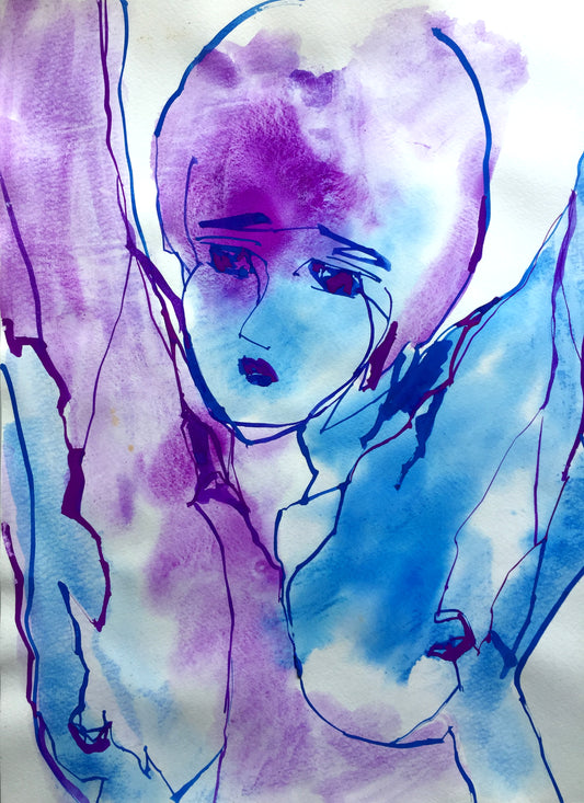 06 Flowing line, running paintbrush　20230927