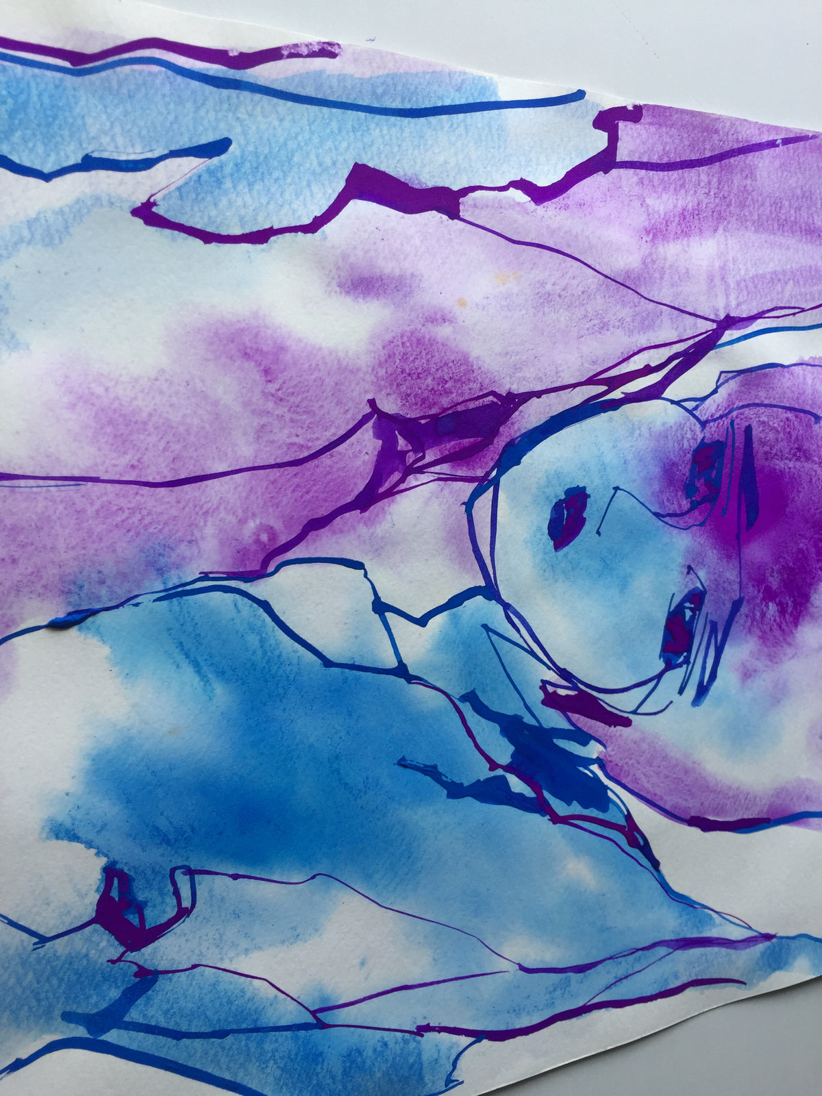 06 Flowing line, running paintbrush　20230927