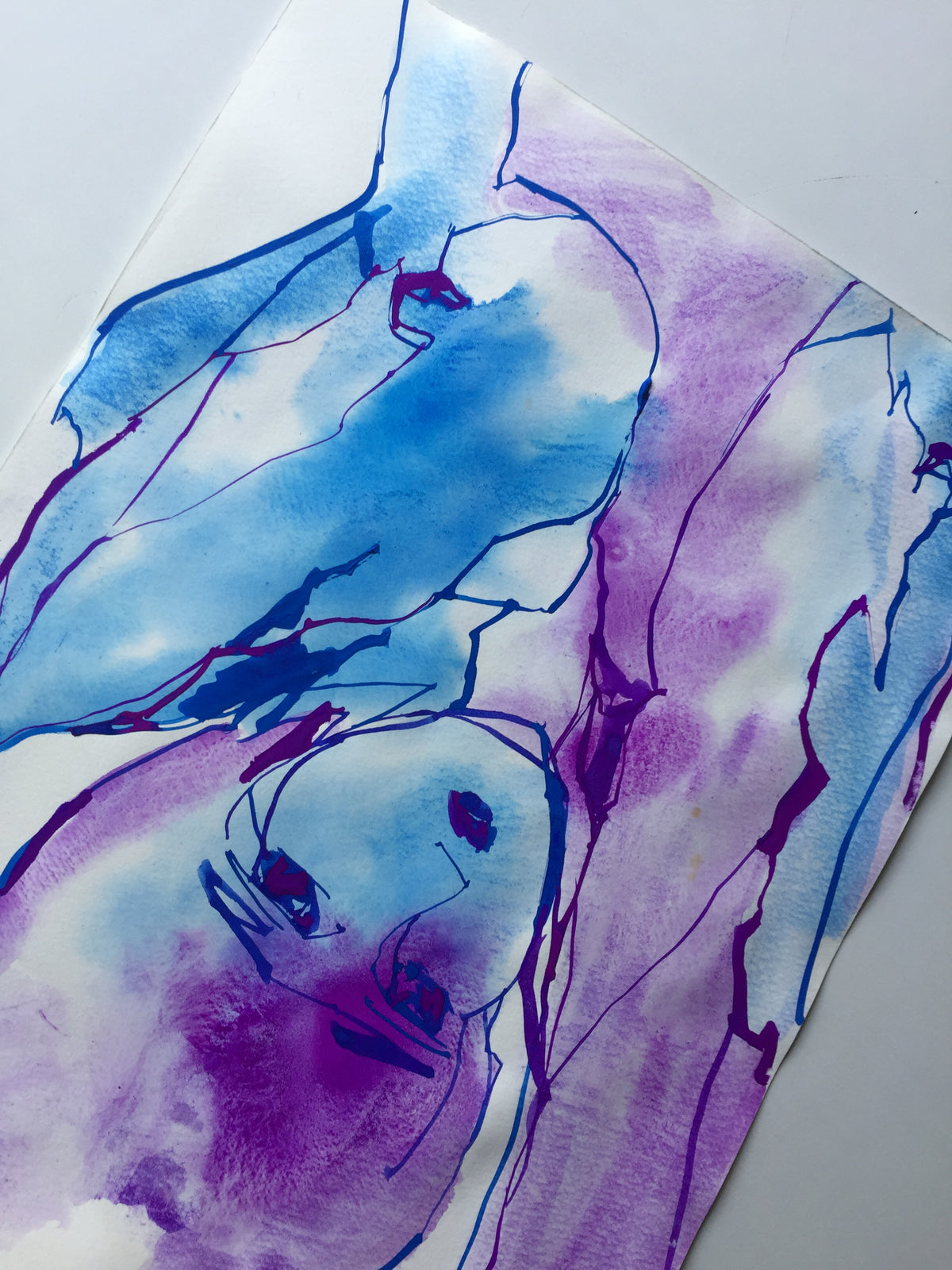 06 Flowing line, running paintbrush　20230927