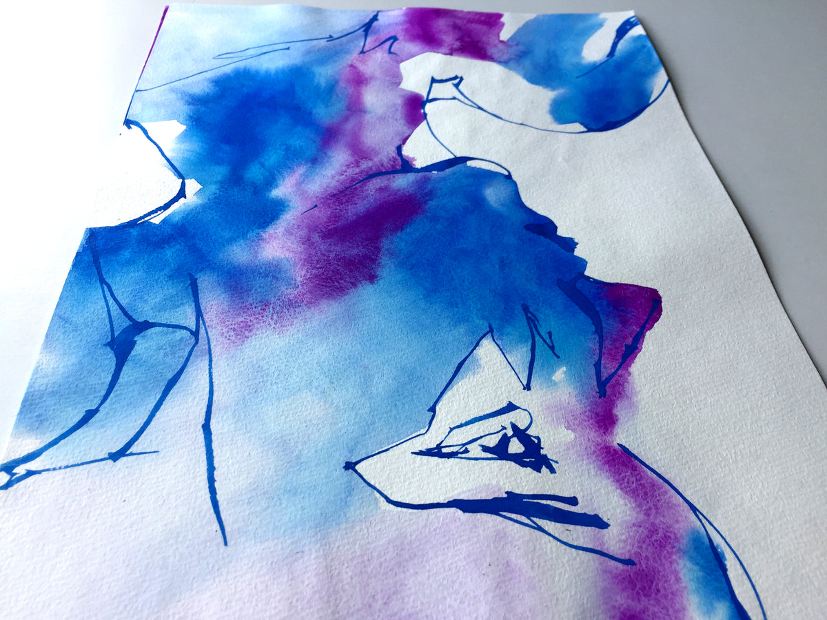 06 Flowing line, running paintbrush　20230925