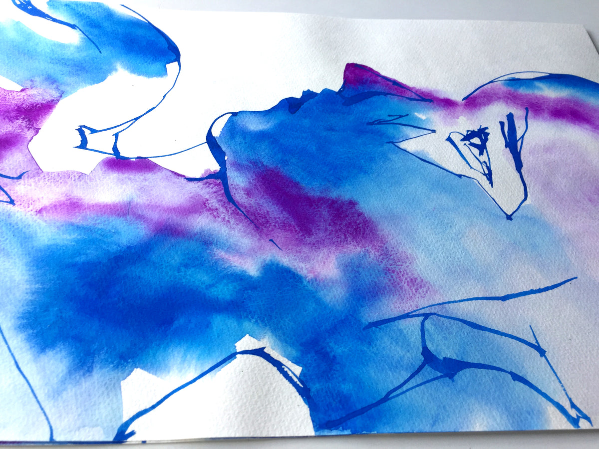 06 Flowing line, running paintbrush　20230925